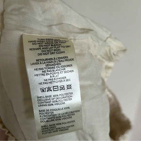 Free People Belle Ruffle Pants in Ivory - Picture 13 of 13